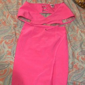 TWO PIECE PINK SET